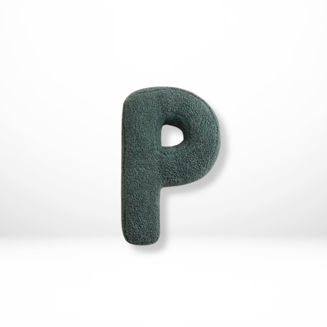 MONOGRA – Velvet Letter Cushion for Personal Home Accents