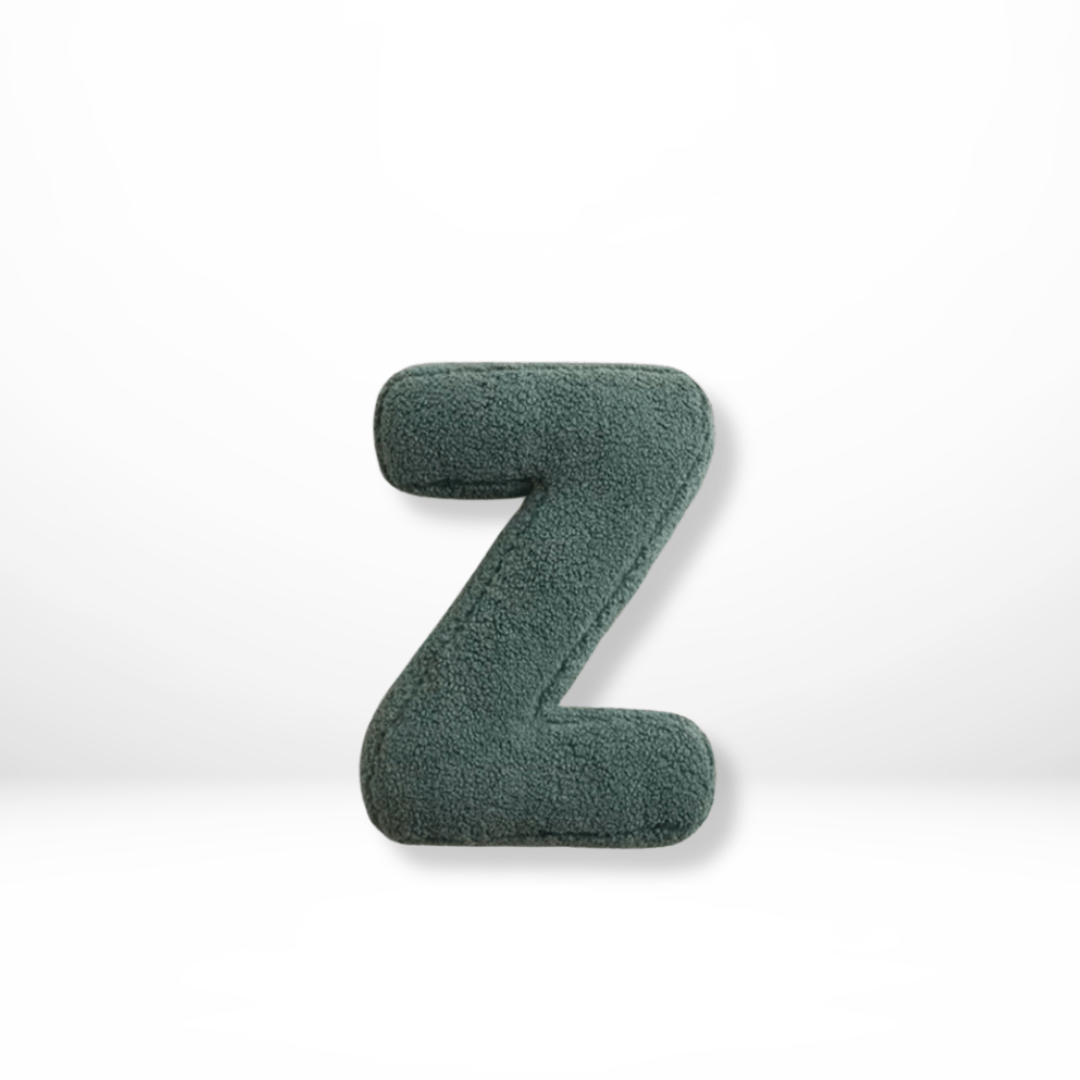 MONOGRA – Velvet Letter Cushion for Personal Home Accents