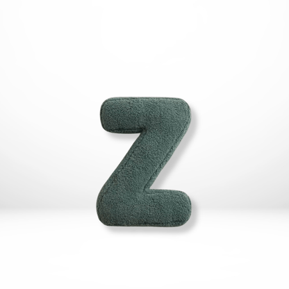 MONOGRA – Velvet Letter Cushion for Personal Home Accents
