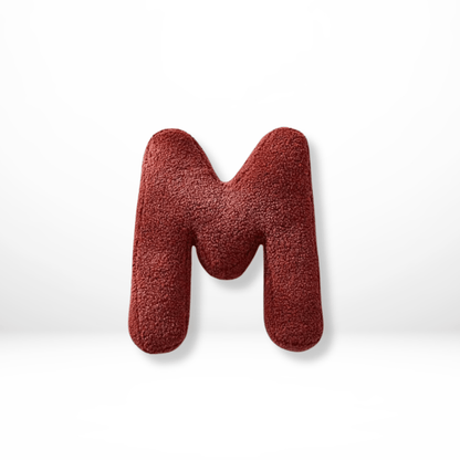 MONOGRA – Velvet Letter Cushion for Personal Home Accents