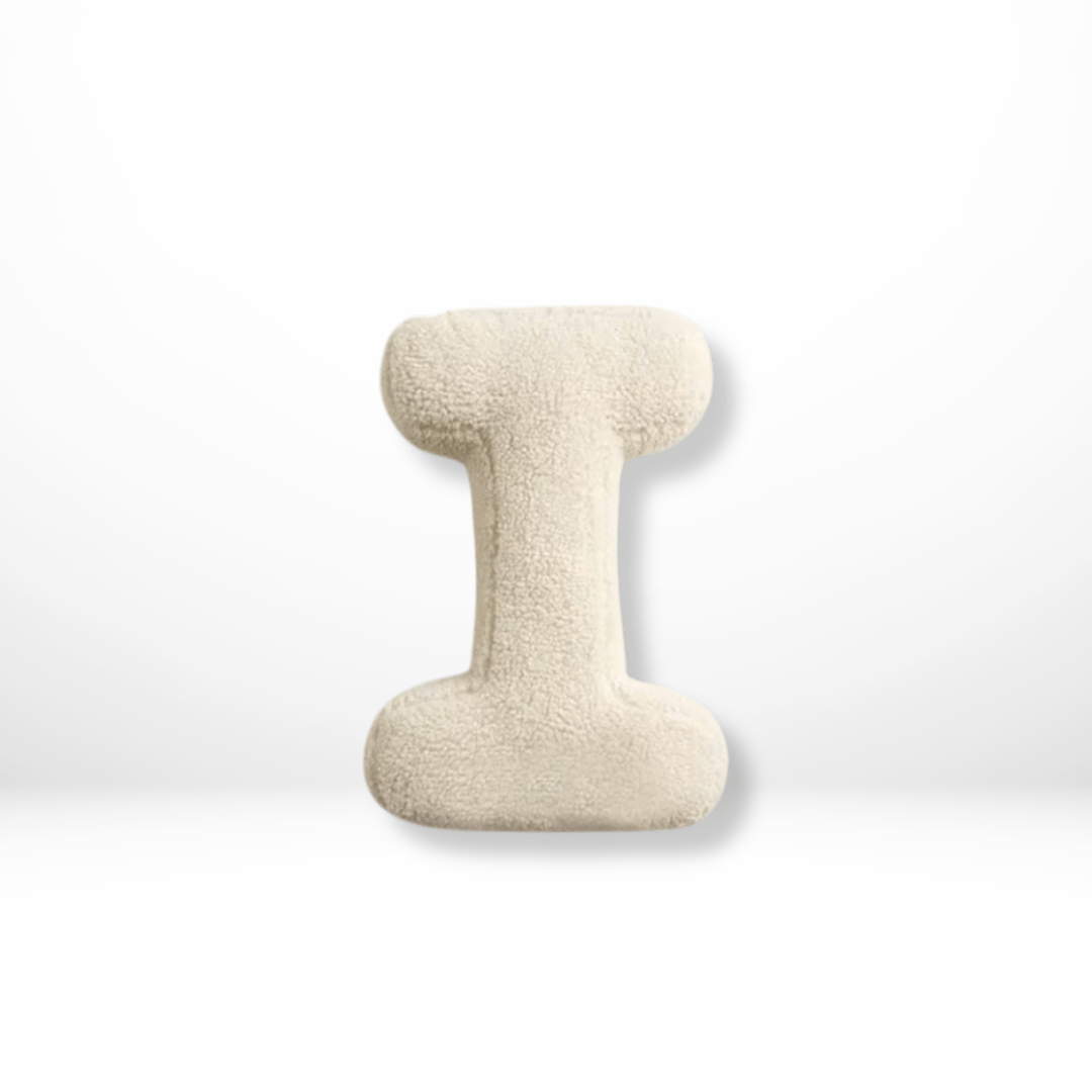 MONOGRA – Velvet Letter Cushion for Personal Home Accents
