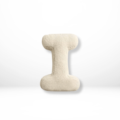 MONOGRA – Velvet Letter Cushion for Personal Home Accents