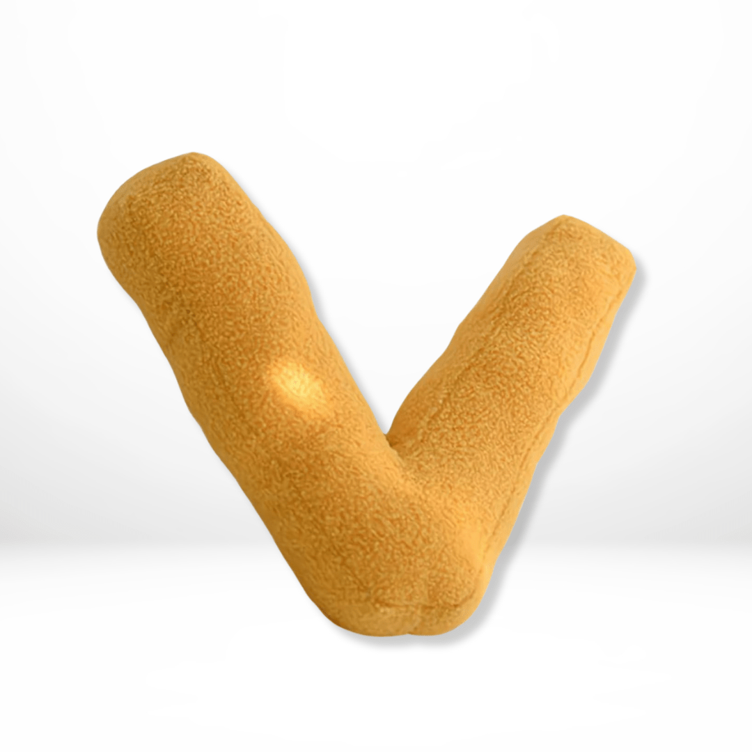 MONOGRA – Velvet Letter Cushion for Personal Home Accents