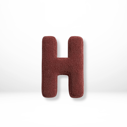 MONOGRA – Velvet Letter Cushion for Personal Home Accents