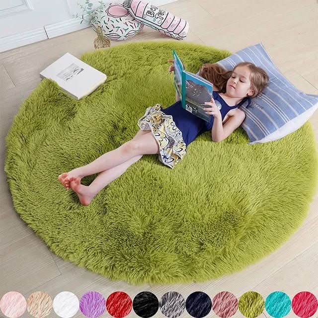 CloudHaven Luxury Soft Round Rug | Ultra-plush, fluffy rug for cozy living and bedrooms