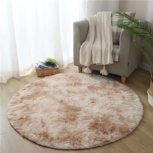 CloudHaven Luxury Soft Round Rug | Ultra-plush, fluffy rug for cozy living and bedrooms
