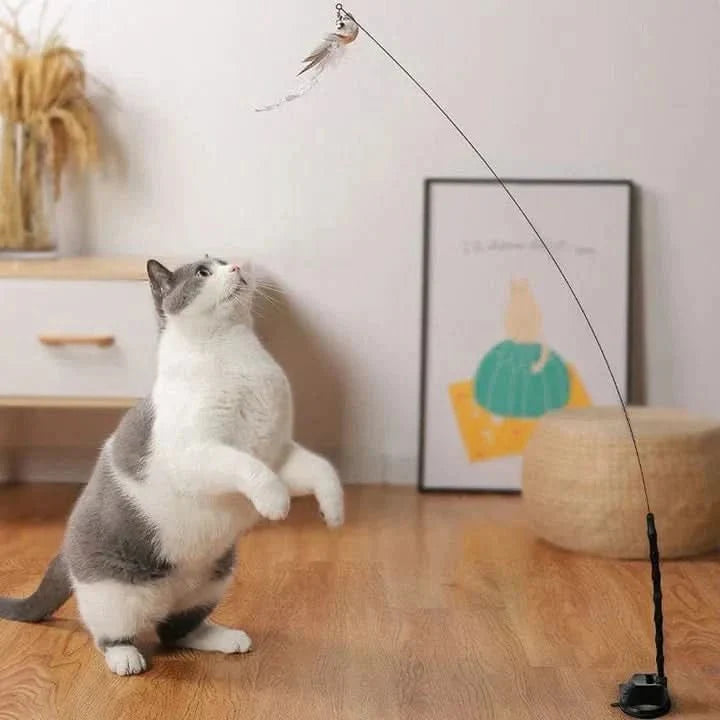 WingWhirl – Interactive Cat Toy with Fluttering Wing Movements
