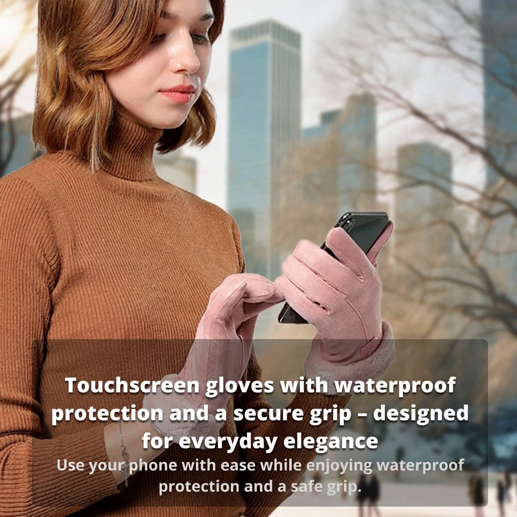 WARMZONE – Adjustable Waterproof Heated Gloves for Women