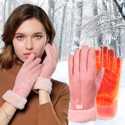 WARMZONE – Adjustable Waterproof Heated Gloves for Women