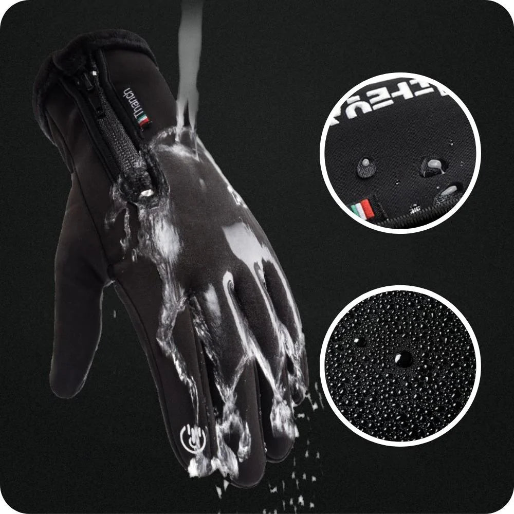 SNOWTOUCH – Waterproof thermal gloves for winter with touchscreen function