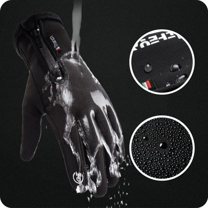 SNOWTOUCH – Waterproof thermal gloves for winter with touchscreen function