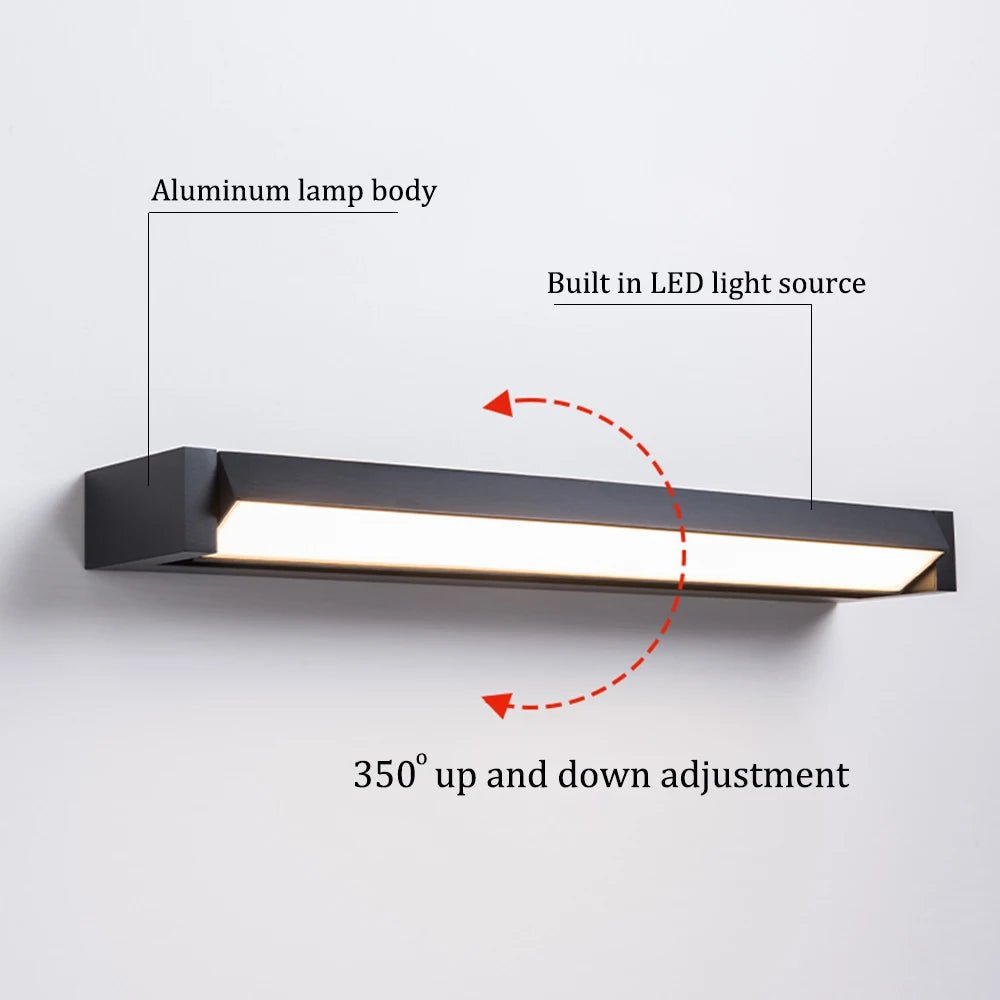 WETBLOCK LUX – adjustable, waterproof LED outdoor wall light
