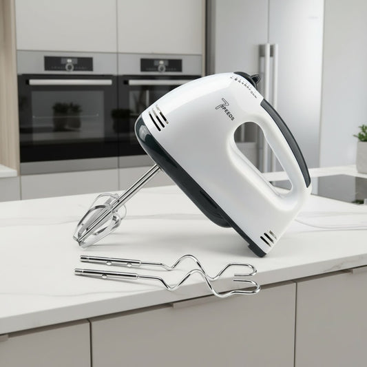 BEAT FORCE – Electric Hand Mixer with 7 Speed Settings