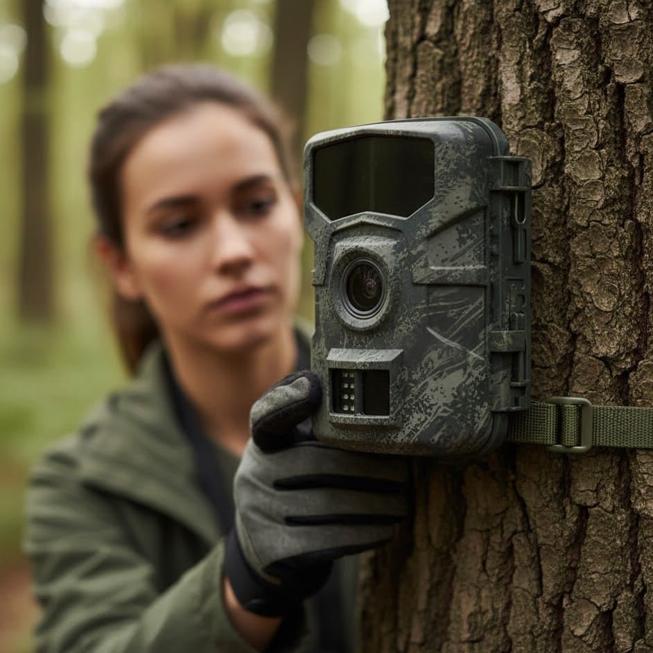 SCOUTCAM – High-resolution 32MP wildlife camera with waterproof design