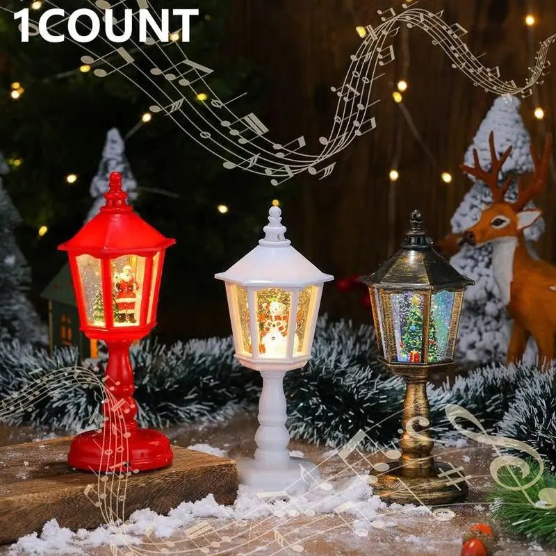 FROSTGLOW – Illuminated Snow Globe Lantern for Magical Christmas Decoration