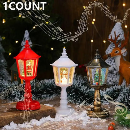 FROSTGLOW – Illuminated Snow Globe Lantern for Magical Christmas Decoration