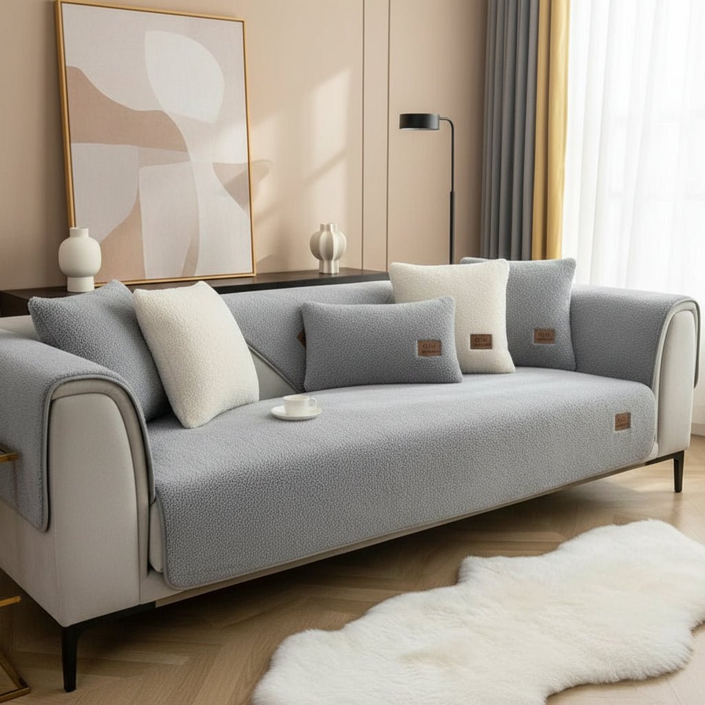 COUCHCLOUD – Plush sofa cover made of lambswool for warmth and protection