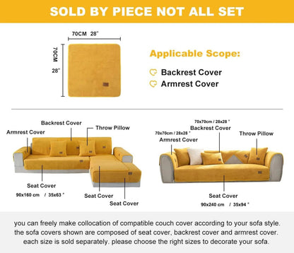 COUCHCLOUD – Plush sofa cover made of lambswool for warmth and protection