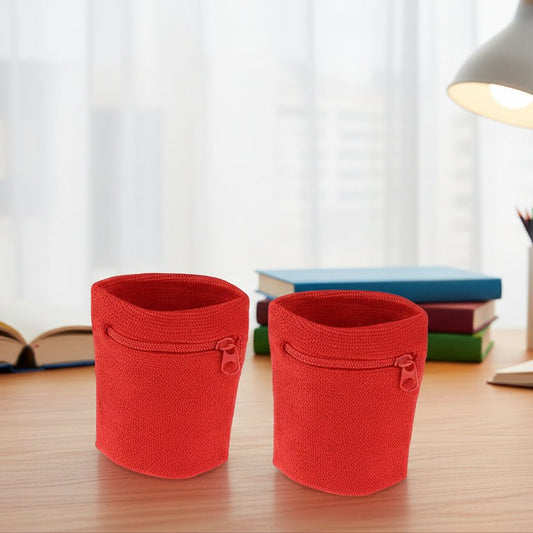 FITZIP – Zipper Wristbands with Hidden Compartment for Active Workouts