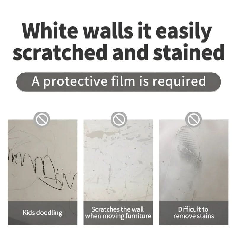 CLEARGUARD – Transparent wall protection film for your home
