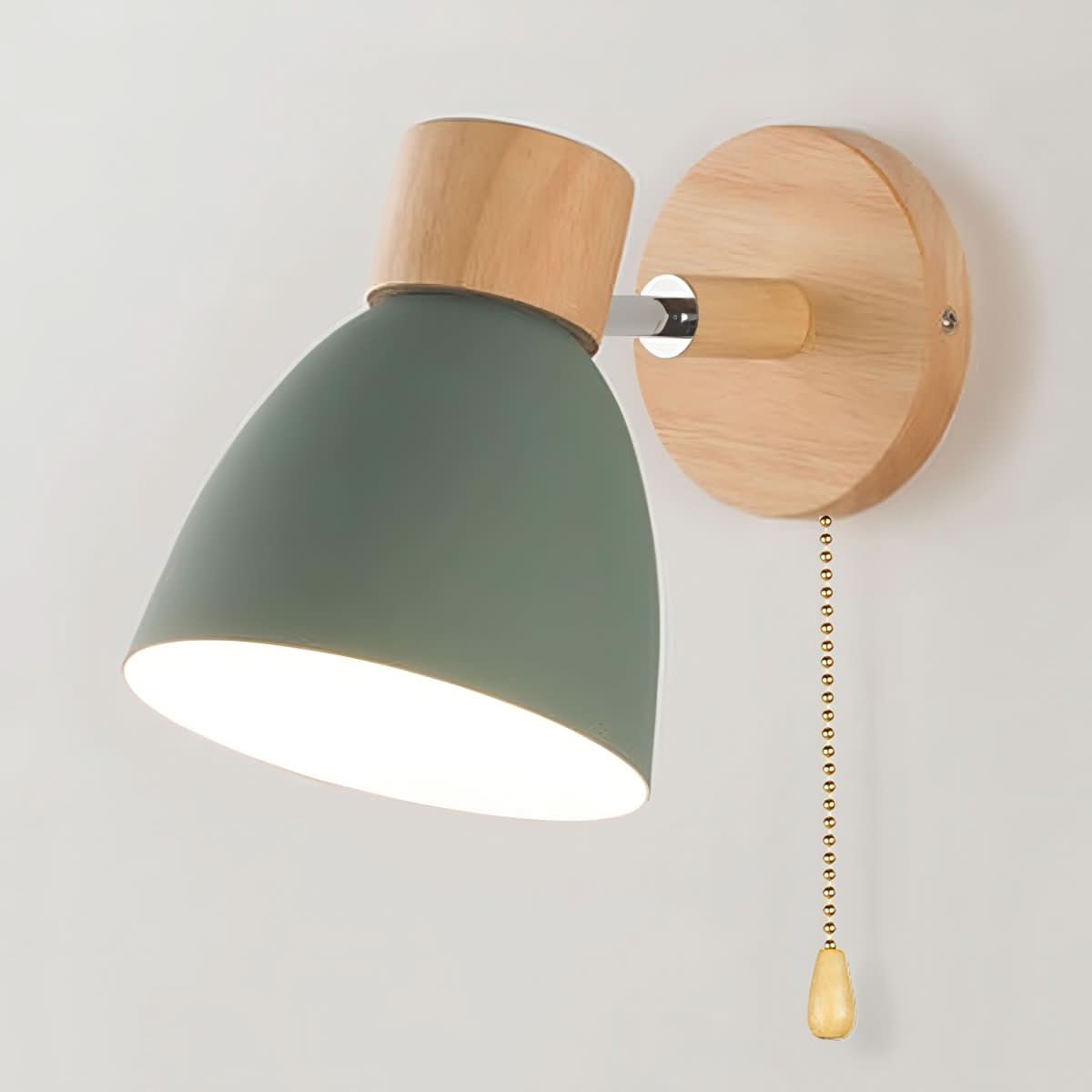 YADIEL WALL LIGHT - Modern wall lamp made of wood in Nordic style