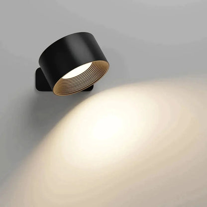 360° Wall Lamp - Wireless, USB rechargeable & 3 brightness levels for flexible lighting