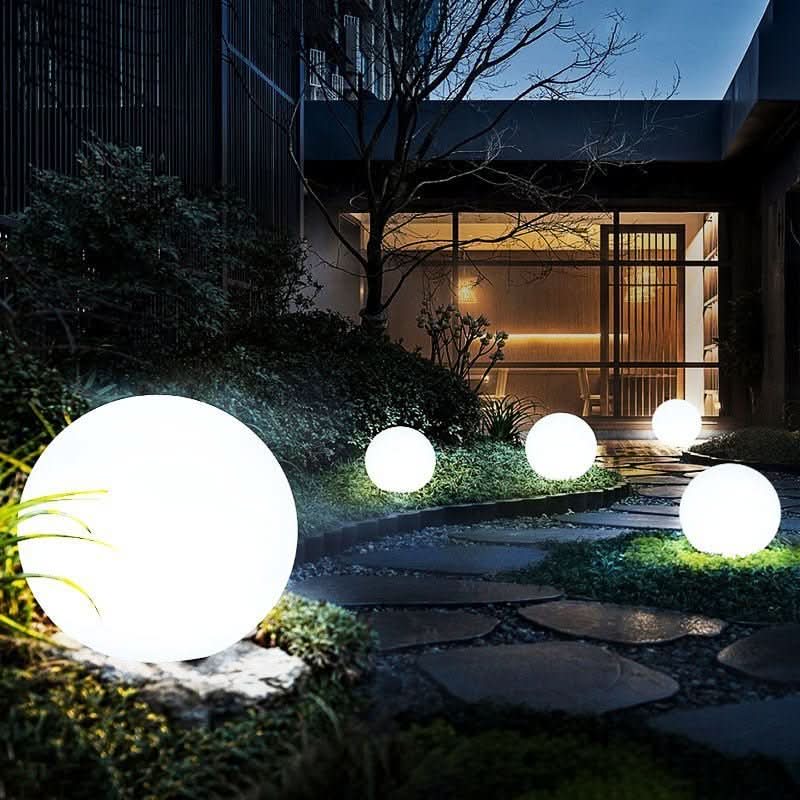GLOWGLOBE - Waterproof LED ball lamp with colour change for indoor & outdoor use