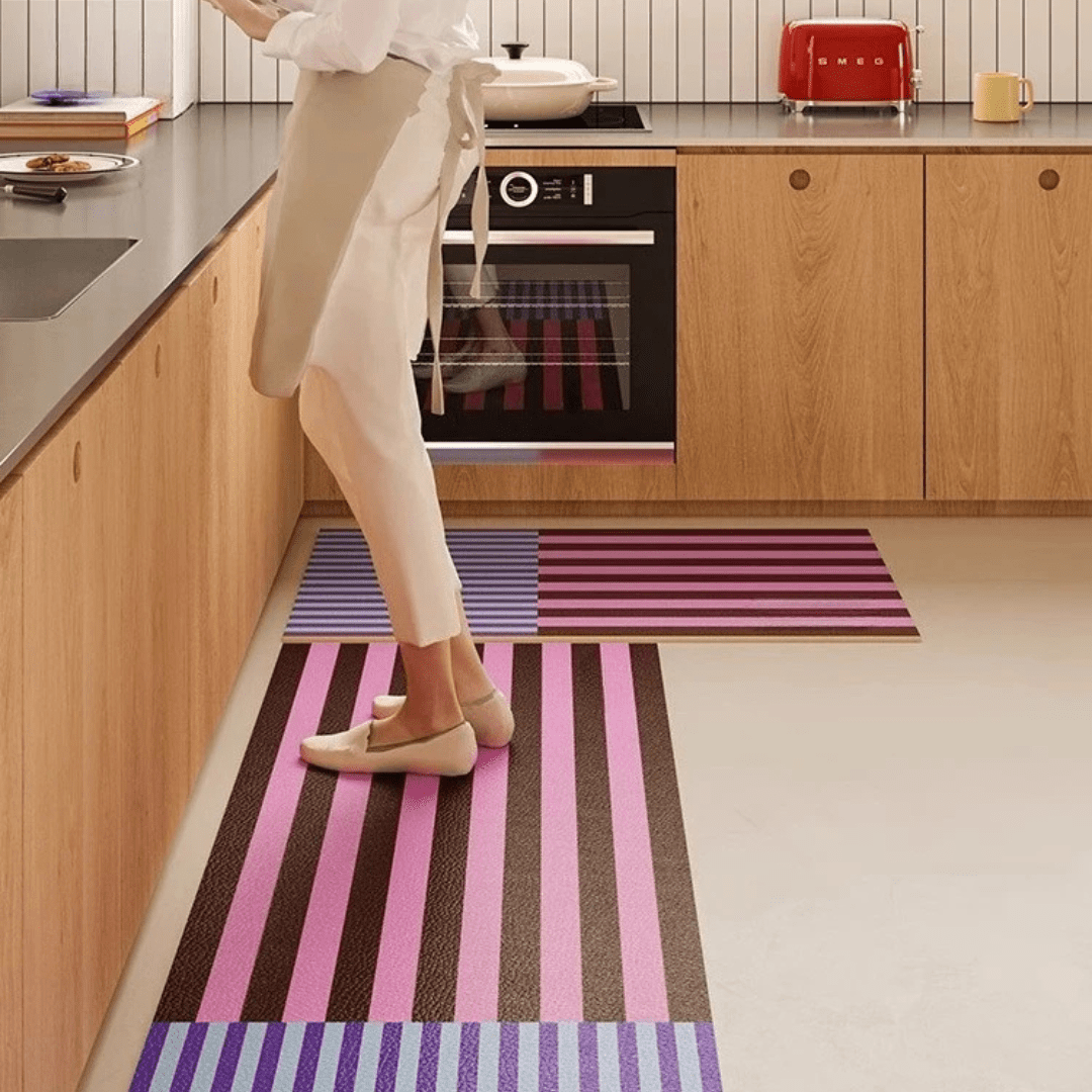 Velvra SoftStep Mat | Ergonomic Kitchen Mat | Waterproof & Non-Slip | Stylish Comfort Mat for Home