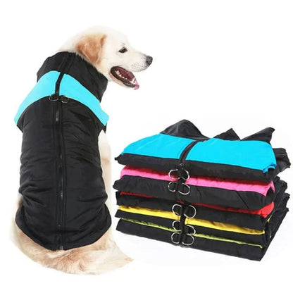 SnugTail – Warm & Waterproof Winter Jacket for Dogs