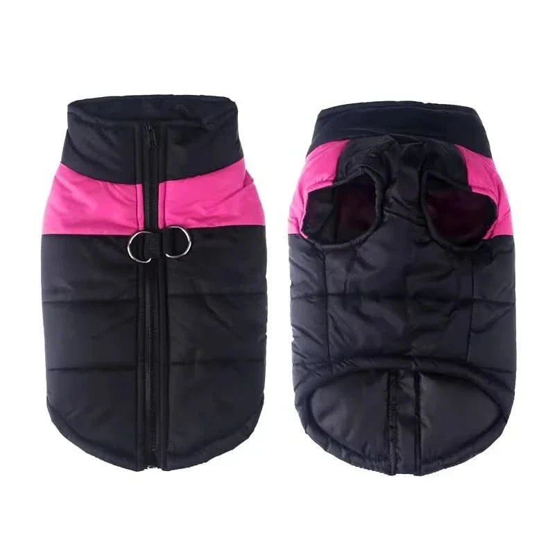SnugTail – Warm & Waterproof Winter Jacket for Dogs