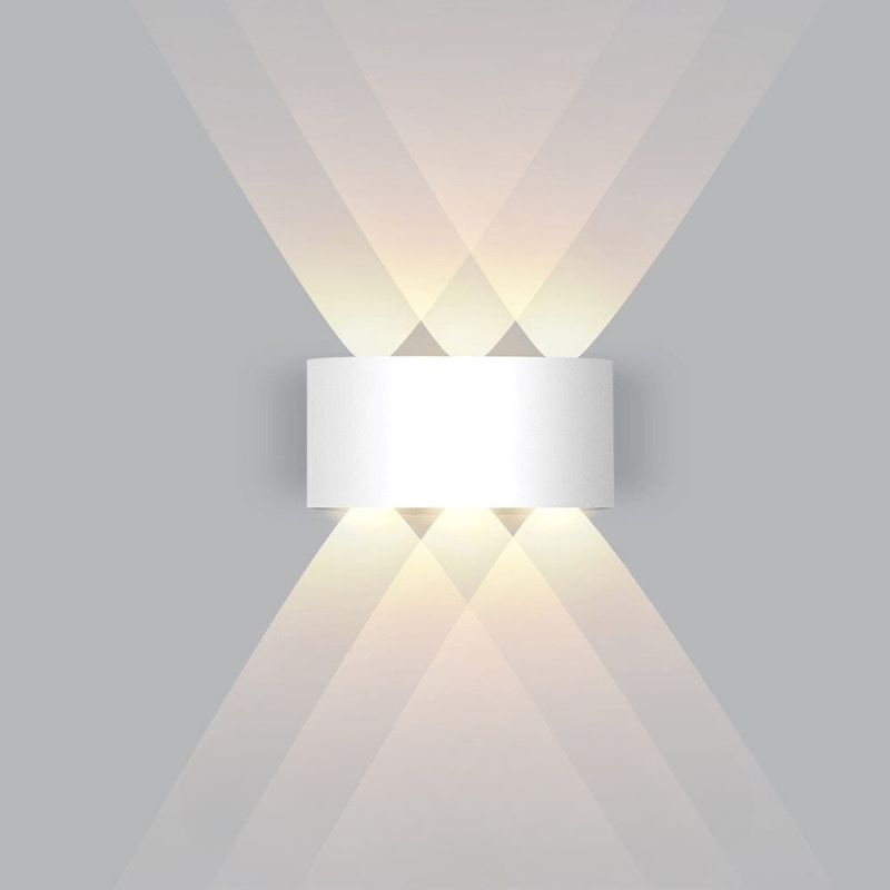 Waterproof LED outdoor wall light - Elegant & energy-efficient outdoor lighting made of aluminium