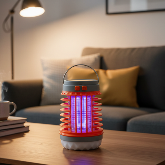 BUGDOME – 2-in-1 Solar Mosquito Killer Lamp & Outdoor Lantern