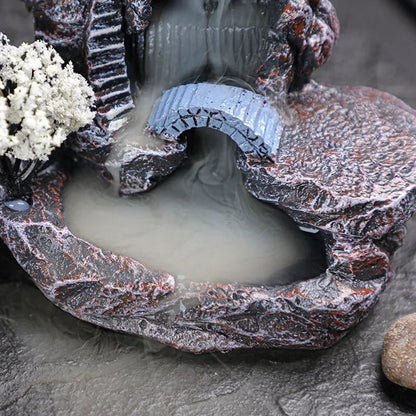 SOULCASCADE – Backflow Incense Burner for Soothing Waterfall Aromatherapy