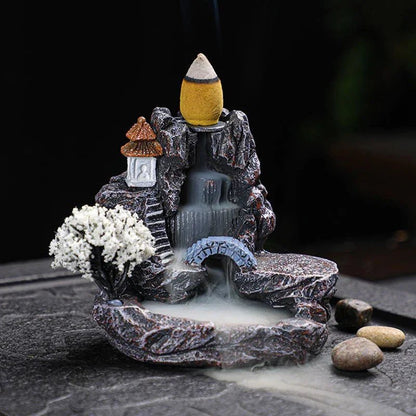 SOULCASCADE – Backflow Incense Burner for Soothing Waterfall Aromatherapy