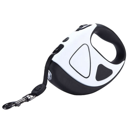 CONTROLLITE Leash – Automatic Dog Leash with LED Light & Ergonomic Anti-Slip Handle