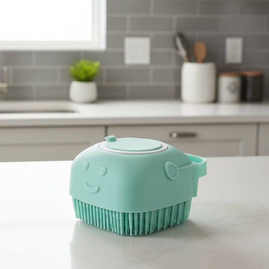 GROOMPAL – Gentle Silicone Massage Glove for Dogs & Cats