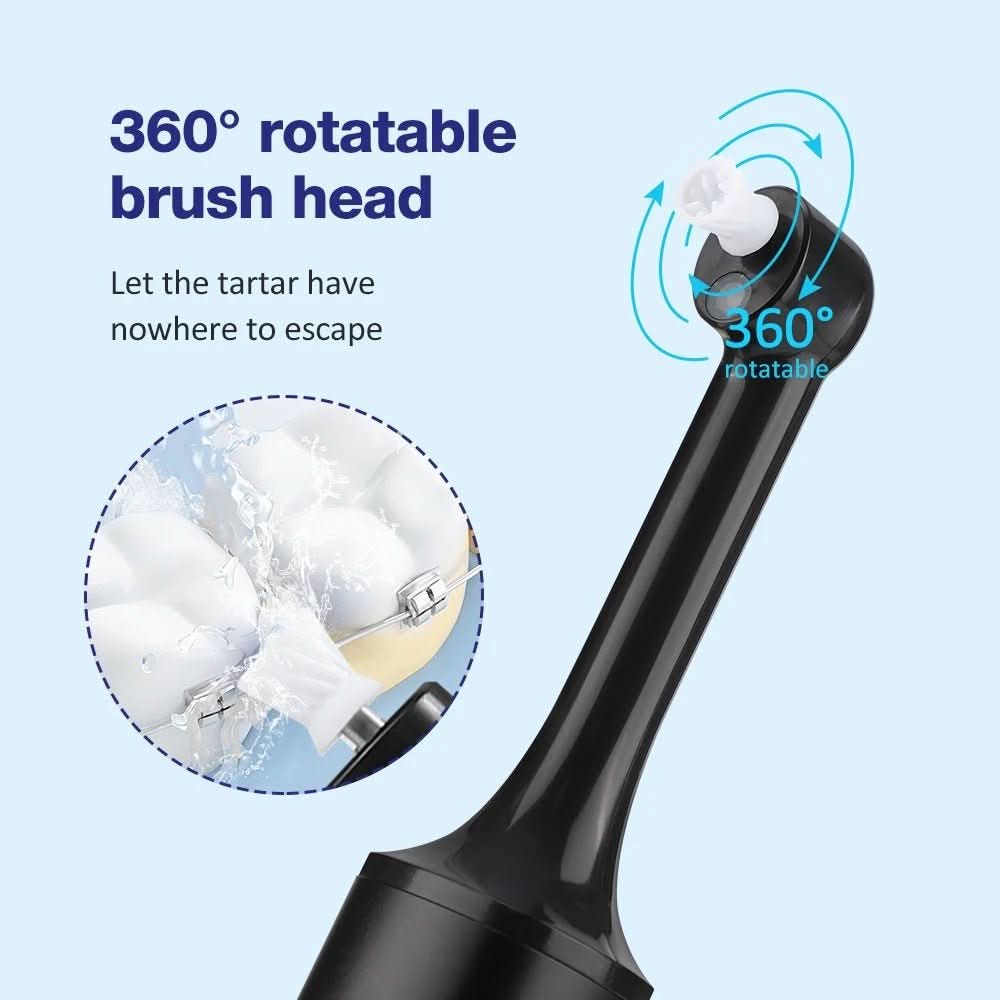 BRIGHTSMILE - 5-in-1 wireless tooth polisher for gleaming white teeth