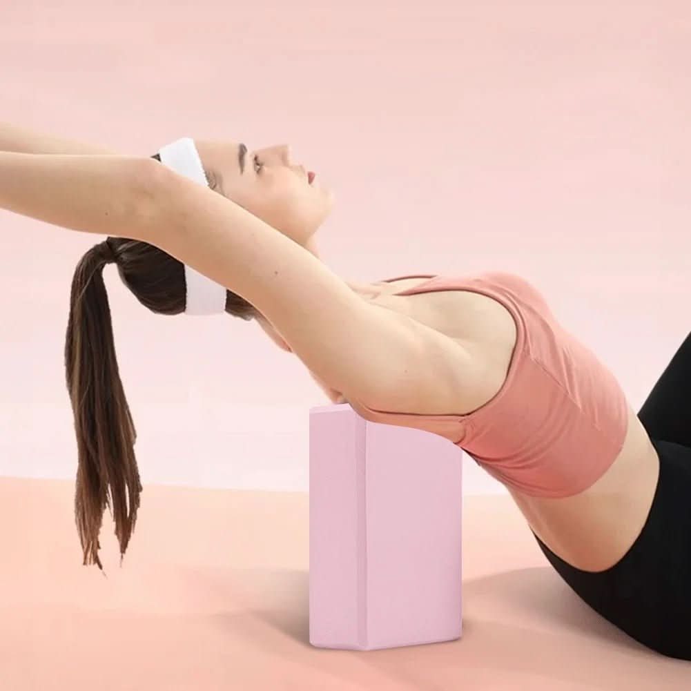 SupportFlex Yoga Block - Stable foam block for balance & comfort