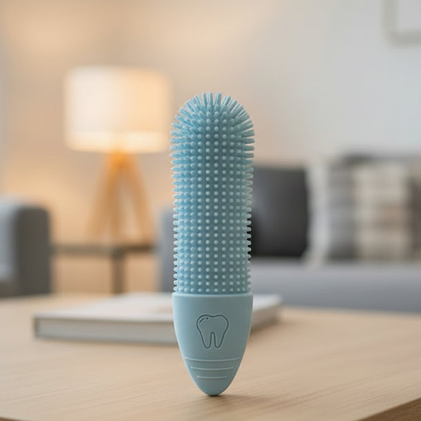 DENTEEZ – 360° Finger Toothbrush for Dogs & Cats