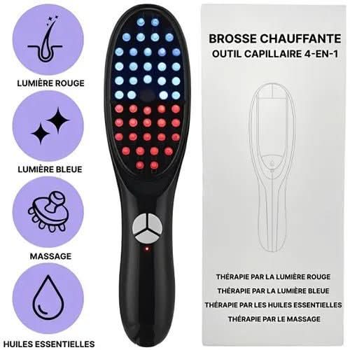 ChicBlend - 5-in-1 hair comb with massage & light therapy for healthier hair