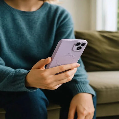 AuraGriff – Magnetic Soft Silicone Case with Secure Grip