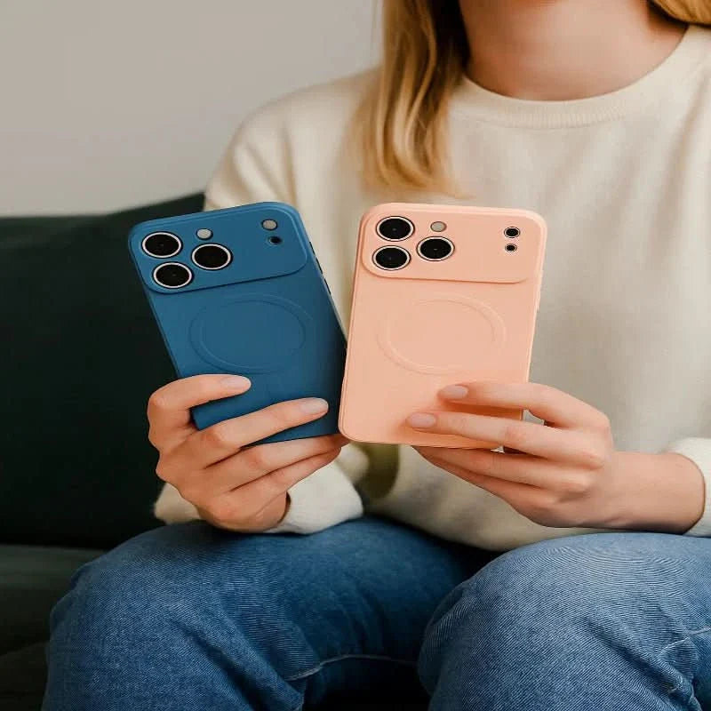AuraGriff – Magnetic Soft Silicone Case with Secure Grip