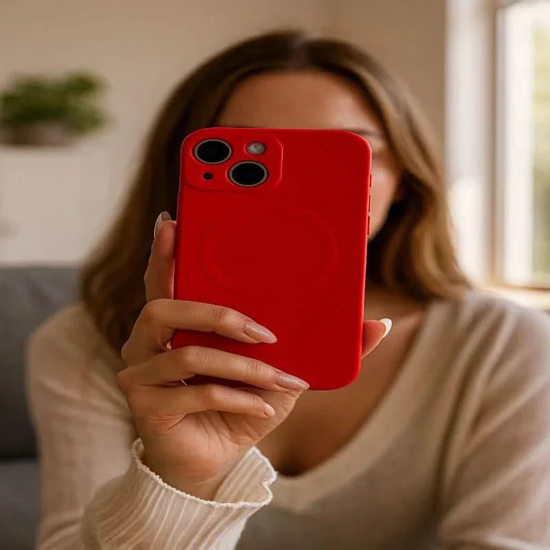 AuraGriff – Magnetic Soft Silicone Case with Secure Grip