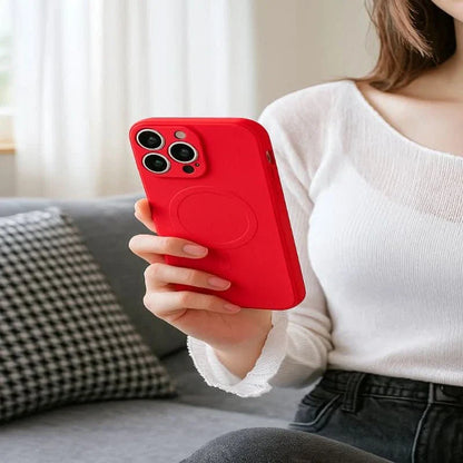 AuraGriff – Magnetic Soft Silicone Case with Secure Grip