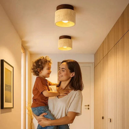 HUSHLAMP – Minimalist LED Lamp made of Wood for a Calm Atmosphere