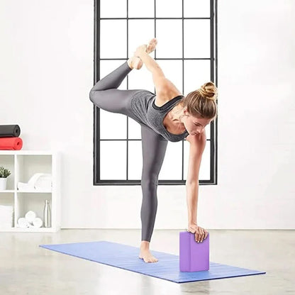 SupportFlex Yoga Block - Stable foam block for balance & comfort