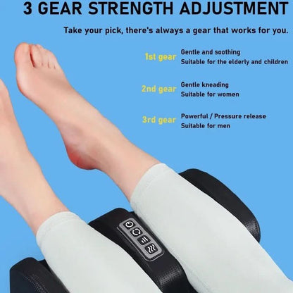 Soothestep - Luxury Shiatsu foot massager with heat function | 12 3D massage balls & timer