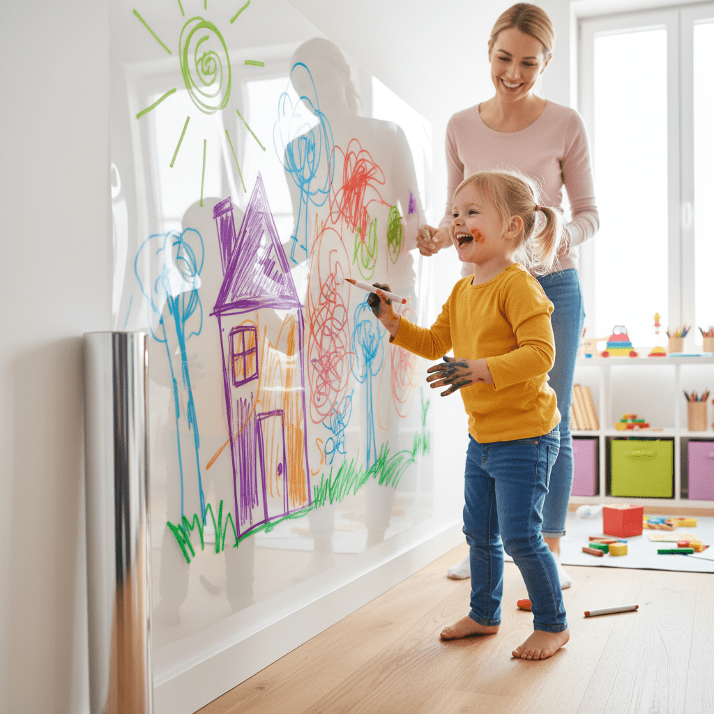 CLEARGUARD – Transparent wall protection film for your home