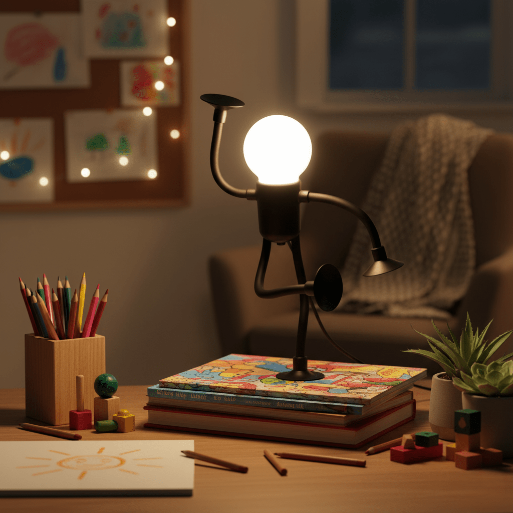 GLOWCRAFT – Interactive Shape-Changing Night Light with Soothing LED Glow