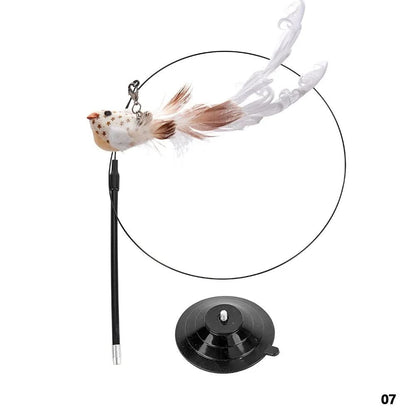 WingWhirl – Interactive Cat Toy with Fluttering Wing Movements